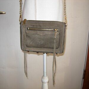 Rebecca Minkoff Avery Cross Body Suede Bag